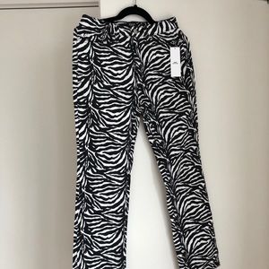 Zebra pants